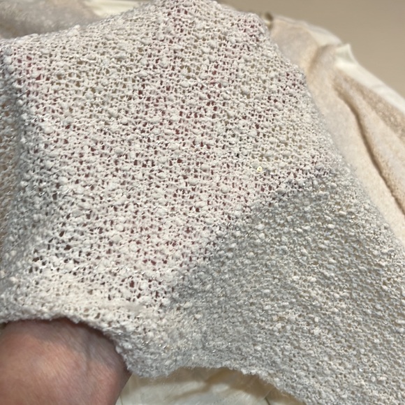 Gibson Latimer poncho beige with fringed sleeves small - Picture 10 of 15